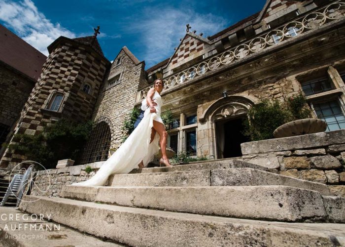 Mariage printanier au Château de Hattonchatel en Lorraine !